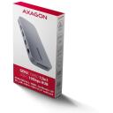 Axagon dokkimisjaam HMC-12GM2, USB 10Gbps, 3x USB-A, USB-C, HDMI, DP, RJ-45, M.2, SD/mSD, audio, PD 100W