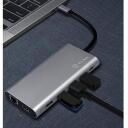 Raidsonic dokk IB-DK4050-CPD, 1xRJ-45, 1xUSB 3.0 Type-C, 2xUSB 3.0, 2xHDMI, Ethernet LAN