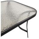 Besk 9126219, 1 laud, 6 tooli, 150cm x 90cm x 70cm, v&auml;rvitud metallraam, reguleeritav seljatugi, veekindlad padjad