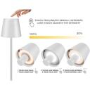Beper Galda lampa P201UTP112, 2 W, 2000 mAh, 110 lm, IPX4, regulējama balta gaisma
