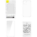 Baseus Crystal Series magnetkorpus iPhone 14 Plus ARSJ011102, 1.3mm, &uuml;hilduv juhtmevaba laadimisega, t&auml;is objektiivi kaitse