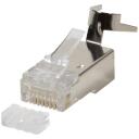 Logilink adapteris MP0033, RJ45 vītnes, 50 gab., Ekranēts, zeltīti kontakti, vadotnes plāksnīte