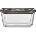 Caso Klaasist vaakumianum plastkattega 01176, 1.5 L, 900 g, l&auml;bipaistev, borosilikaatklaas, mikrolaineahjus ohutu