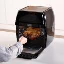 Black Decker Karstā gaisa friteris 12L ES9730030B, 1700W, 40-200&deg;C, 6h taimeris, melns, digitālais displejs, nelīpo&scaron;s