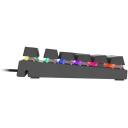 Genesis THOR 303 TKL klaviatūra NKG-1882, USB, mehāniskā, RGB, 49g, Hot Swap slēdži, N-Key Rollover, 50 miljoni klik&scaron;ķu