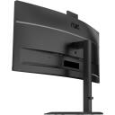 Aoc monitor CU34E4CW, 3440 x 1440, 120 Hz, 4 ms, 350 cd/m&sup2;, 2xHDMI, USB-C, 90W PD, 5MP kaamera, KVM, must