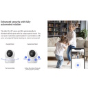 Ezviz H6c Pro 2K⁺ CS-H6c-R105 Iekštelpu Pan & Tilt Viedā Wi-Fi Kamera MicroSD Krāsu Nakts Redze Balts