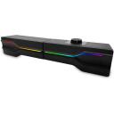 Media-Tech Звуковая панель MT3175, 8W, 180Hz-20000Hz, Bluetooth, RGB подсветка, 2.0 система