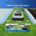 Ecovacs GOAT O600 RTK be laido robotinė vejapjovė 600m&sup2; RTK navigacija Pilka