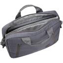 Case Logic Portatīvā datora soma Huxton Attache 14 3204651, 14", poliesters, grafīts, 2 priek&scaron;ējās kabatas, rāvējslēdzējs