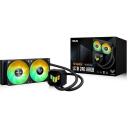 Asus TUF Gaming LC III 240 ARGB dzesētājs 90RC01J1-B0EAY0, 40cm, 2 ventilatori, 90.78 cfm, 2600 RPM, 37.4 dB, saderīgs ar LGA 1700