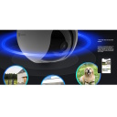 Ezviz EB8 2in1 CS-EB8-SP 4G Āra 3MP 2K Sfēriskā IP Panorāmas un Tiltējo&scaron;a Kamera ar Saules Paneli E Balts