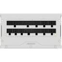 Gigabyte AORUS ELITE P850W ICE toiteplokk, GP-AE850PM PG5 ICE, 850W, 80 PLUS Platinum, t&auml;ielikult modulaarne, 120mm ventilaator