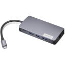 Lenovo 150 USB-C reisidok GX91M73946, 100 W, Gigabit Ethernet, 4 USB-C porti, HDMI