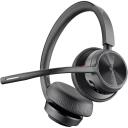 Poly K&otilde;rvaklapid 4320 77Y98AA, 67mm, 155mm, 182mm, 162g, Bluetooth 5.1, 3.2cm, 1.5m kaabel, 4 mikrofoni, Binauraalne, Must