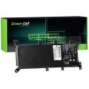 Green Cell Akumulators AS70, 5 Ah, 7.6 V, 4 &scaron;ūnas, LiPo, saderīgs ar Asus A555, F555, K555, R556, X555