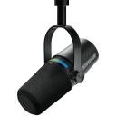 Shure MV7I mikrofonu un saskarnes, 24bit, 48kHz, dinamiska, melna, 1xXLR, 1xUSB-C, 1x3.5mm, 36dB, 128dB