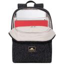 Rivacase Seljakott 7923BLACK, 13.3", 630g, veekindel, ergonoomiline, kompaktne, k&uuml;lgtaskud