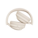Wireless headphones with ANC noise cancellation OnRiff 10 ANC Beige CNS-CBTHS10BG CANYON