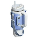 Pārnēsāšanas somiņa termokrūzei ar salmiņu Stanley® 2813090015 1,18L hortenziju zila