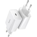 Baseus Speed Mini Ātrā Lādētājs CCFS-SN02, 100-240V~, 20W, DC 5V-3A, 9V-2.22A, 12V-1.67A