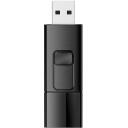 Silicon Power zibatmiņas disks Blaze B05 SP016GBUF3B05V1K, 16 GB, USB 3.1 Gen 1, melns, LED indikators, ievelkams dizains