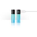 Sponge Aku Energy AAA, Energy AAA, 450 mAh, 1.2 V, 5,5 tundi, 5V / 80mA, mikro USB, LED indikaator