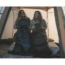 Easy Camp Спальный мешок Starling Square Black 10&deg;C 240198, 190 x 75 см, 5 до 15 &deg;C, односторонняя, L-образная молния