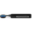 Axagon USB 3.0 - SATA 6G adapteris ADSA-FP3, 22 cm kabelis, strāvas adapteris