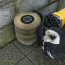 Terashari harja &Oslash; 120x100mm, KREATOR, KRT271005, Ketta l&auml;bim&otilde;&otilde;t: 120 mm, sobib POWX0497 lihvimisrullile