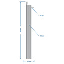 Premium filtravimo kolona BROWIN 405539, nerūdijantis plienas, 430 ml, 53 cm