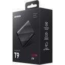 Samsung V&auml;line SSD MU-PG2T0B/EU 2TB, USB 3.2 Gen 2x2, lugemise kiirus 2000 MB/s, kirjutamise kiirus 1950 MB/s, must