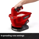 Universālais izkliedētājs, EINHELL, 3415410, 18V, 3.3L, 6 pakāpju ātruma kontrole, regulējama izkliedes platums līdz 5m