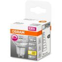 Osram Pirn, 5433663, 8.3 W, 575 lm, GU10, soe valge, MR16, selge, dimmerdatav
