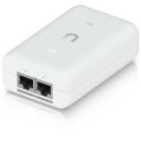 Ubiquiti UACC-PoE+-2.5G, адаптер питания, 48 В, 30 Вт, 2x2.5G, 0.75 A, 0.65 A, 10-1000 Mbit/s, RoHS, CE, FCC