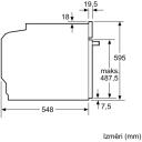 Bosch Ahju HBG7721W1S, 71 l, Elektriline, P&uuml;rol&uuml;&uuml;s, Puutetundlik juhtimine, Konvektsioon, Valge