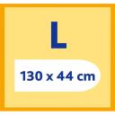 Vileda Dzelzs dēlis 168661, 1300 x 440 mm, 97 cm, 6.65 kg, salokāms, bērnu aizsardzība, dzelzs turētājs