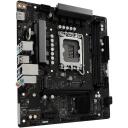 Asrock Emaplaat H810M-H, LGA 1851, DDR5, 128 GB, 1 x M.2, 4 x SATA III, 1 x HDMI, 4 x USB 2.0, 4 x USB 3.2, 7.1 heli