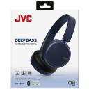 Jvc Austiņas HAS-36WAU, 157g, 35h, 32&Omega;, 3cm, Bluetooth 5.2, USB, 10m, Binaurālas, Zilas