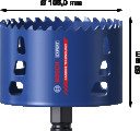 Karbīda caurumzāģis Tough Material  105mm, Urbjma&scaron;īnām/skrūvgriežiem, triecienurbjma&scaron;īnām/triecienskrūvgriežiem EXPERT MULTI MATERIAL PC PLUS CAURUMZĀĢIS, 2608900440, BOSCH