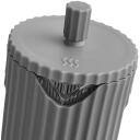 Resto French Press 90534, 0.6 L, pilka, borosilikatinis stiklas, nerūdijančio plieno filtras, plastikinis dangtelis