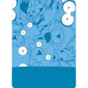 Lakats 4FUN Polartec Kids, Funny Cow Blue, 5907487923684 4FUN