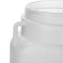 Kvadrātveida Muca, BROWIN, 360420, 20 L, balta, ar rokturiem, 26x26x36 cm