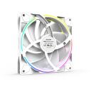 Be Quiet Kompiuterio korpuso ventiliatorius LIGHT WINGS WHITE BL103, 140mm, 2200RPM, 121.82m&sup3;/h, 31dB, 20 LED, 3 ventiliatoriai