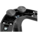 Logilink statīvs BP0079, 49-70", 40 kg, melns, V-bāze, VESA 200x200-600x400, kabelis, anti-tip strap