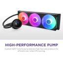 Nzxt Kraken Plus 360 RGB RL-KR360-B2, 500-2400 RPM, 3.07 mmH2O, 8 LED, 420mm toru, 75.05 cfm, 6 aasta garantii