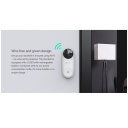 Ezviz DB2C CS-DB2C Nutikas Uksekell Juhtmevaba HD 1080p Aku Helimooduli Komplektiga Valge