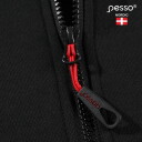 Striukė su gobtuvu Turin, 2XL, Pesso, juoda, 65% medvilnė, 35% poliesteris