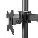 Neomounts monitors statīvs FPMA-D550DD3BLACK 13-27" 6 kg, 3 displeji, VESA 75x75/100x100, augstuma regulē&scaron;ana, melns