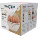 Salter Munakeetja EK6692CRMVDE, 450W, 7 muna, pehmead/keskmised/k&otilde;vad, indikaatorvalgustid, muna puureja